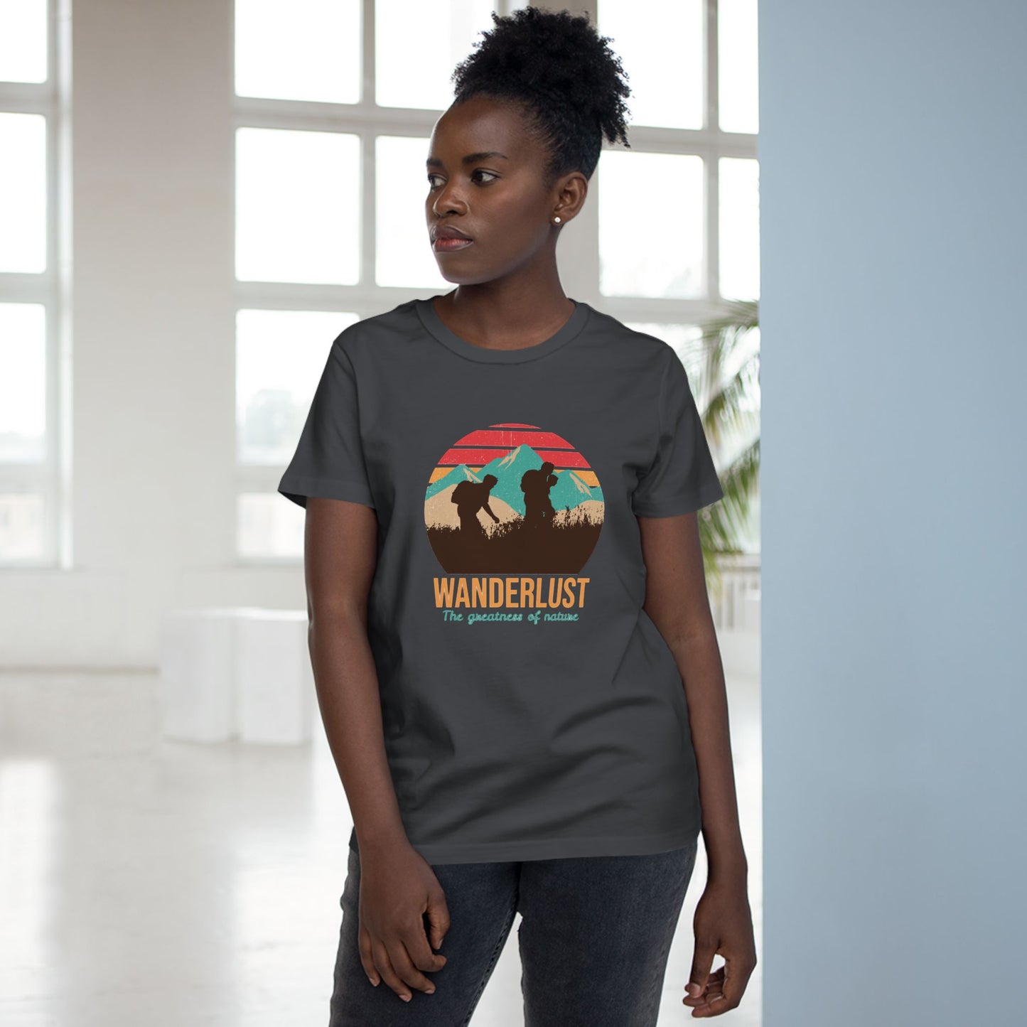 Wanderlust The Greatness Of Nature  Women’s Maple Tee