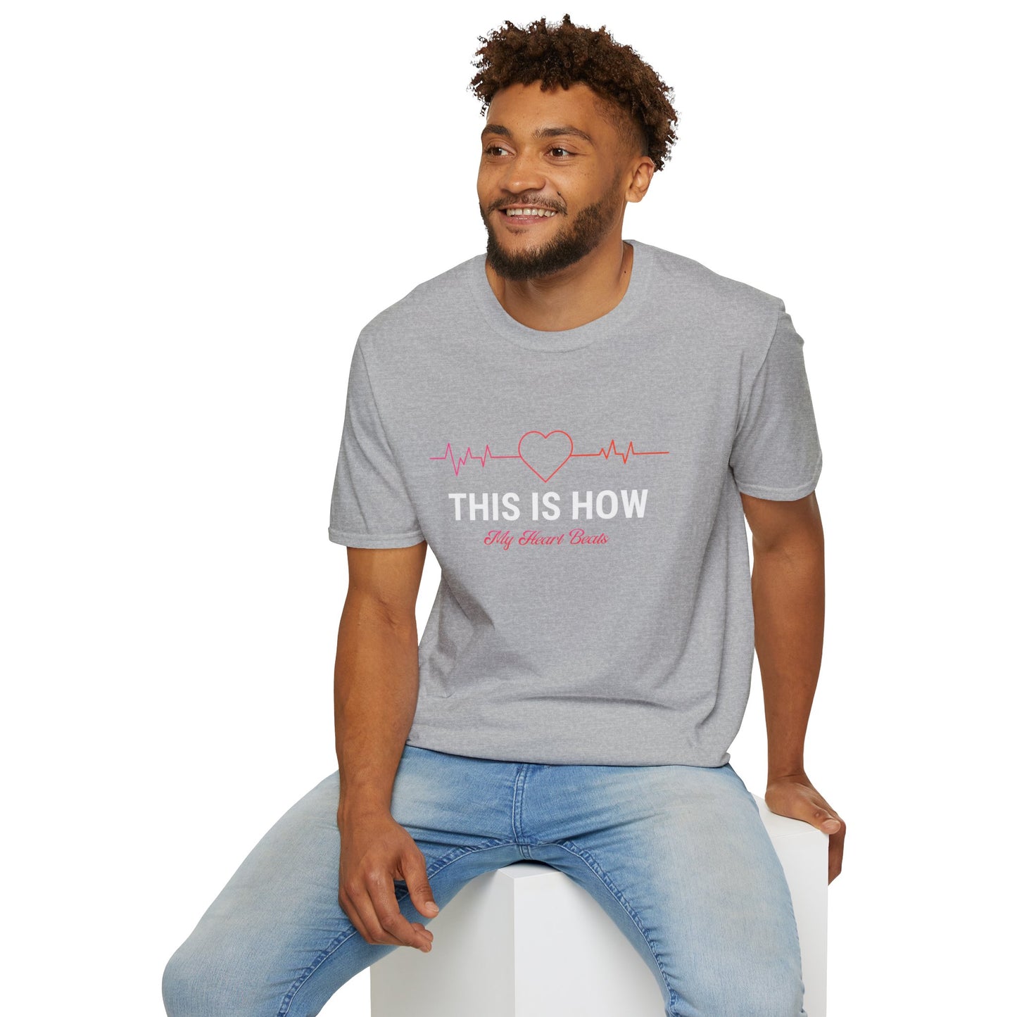 This Is How My Heart Beats Unisex Softstyle T-Shirt