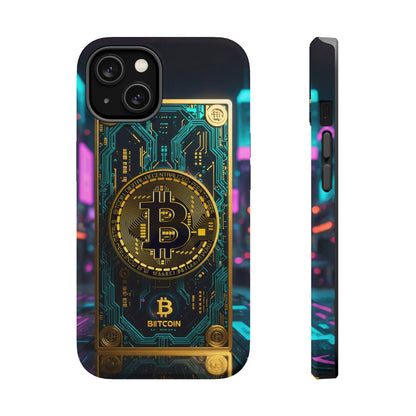 Bitcoin Magnetic Phone Case, Unique Phone Cover