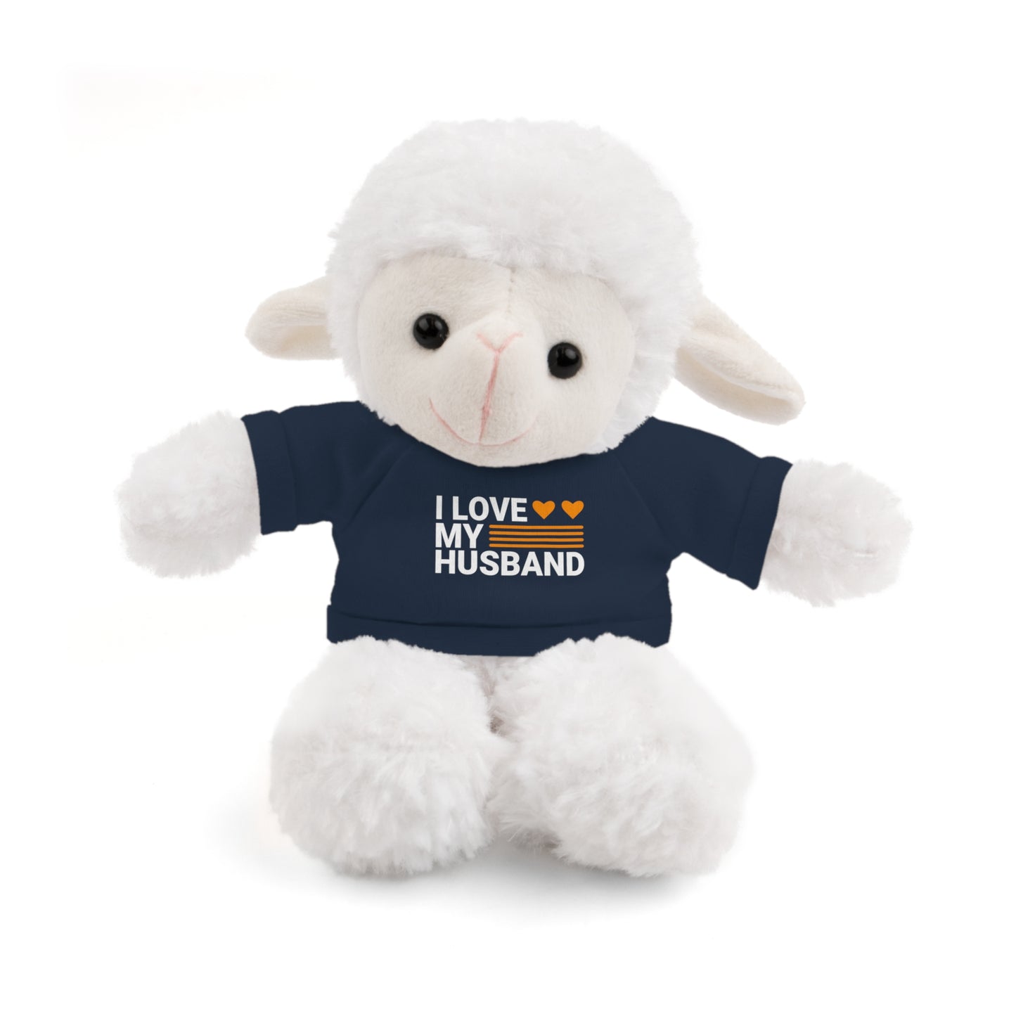 I Love My Husband Stuffed Animal