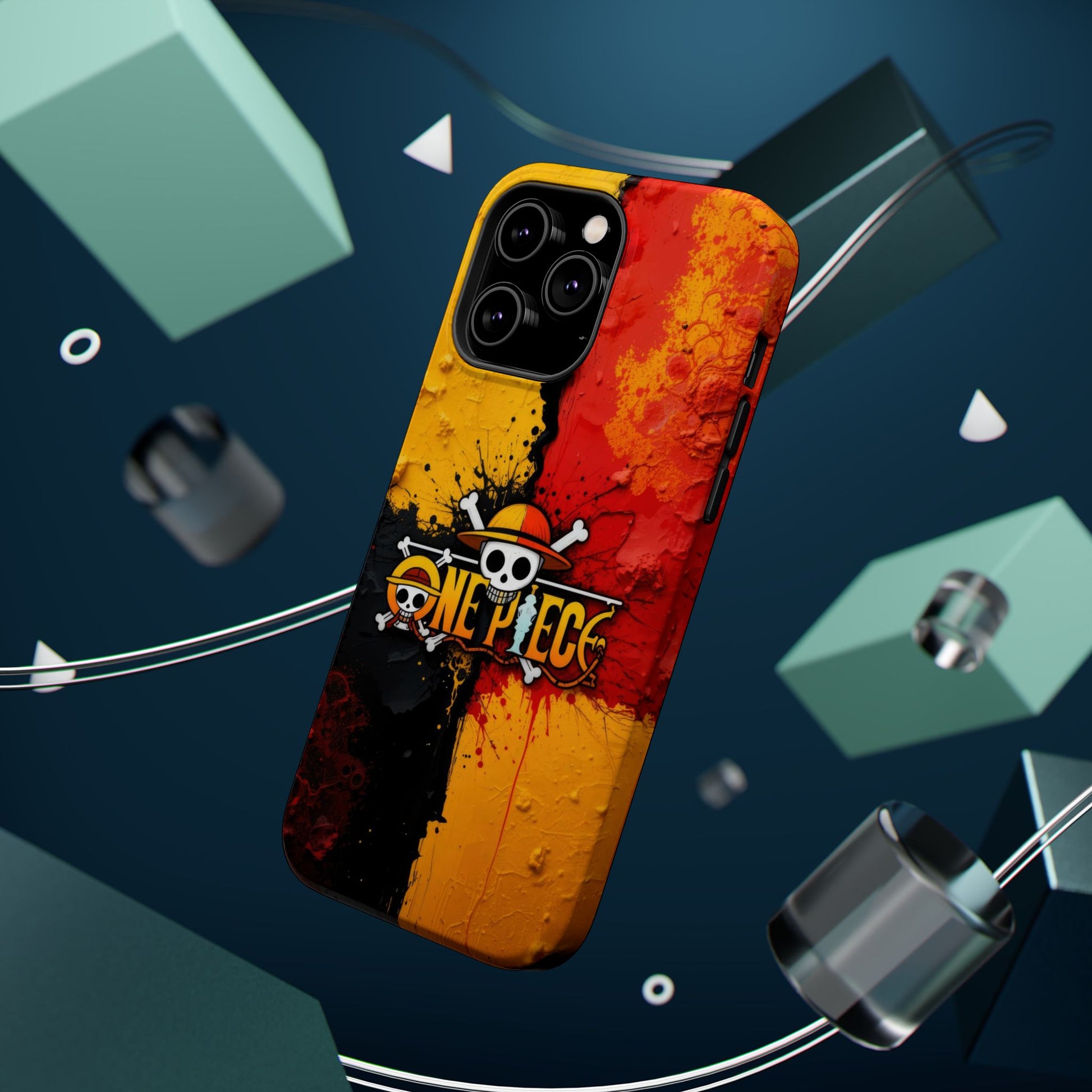 One Piece Vibrant Magnetic iPhone Cases, Anime Accessories