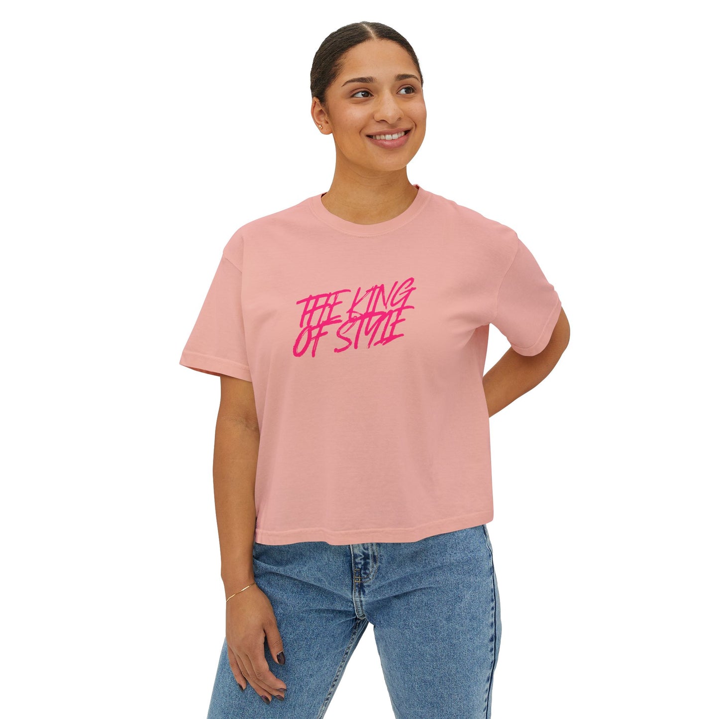 The King Of Style Women's Boxy Tee