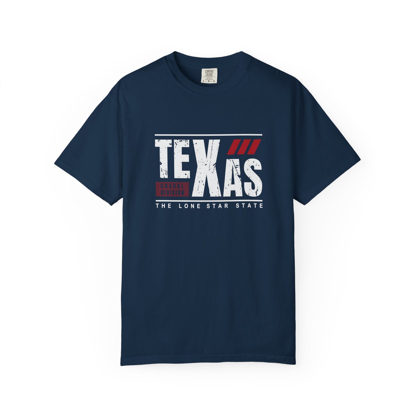 Unisex Texas Garment-Dyed T-Shirt - Casual Urban Style