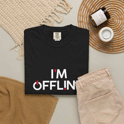 I'm Offline Statement Tee, Relaxed Graphic Shirt