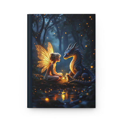 Mystical Fairy & Dragon Journal, Fantasy Hardcover Diary