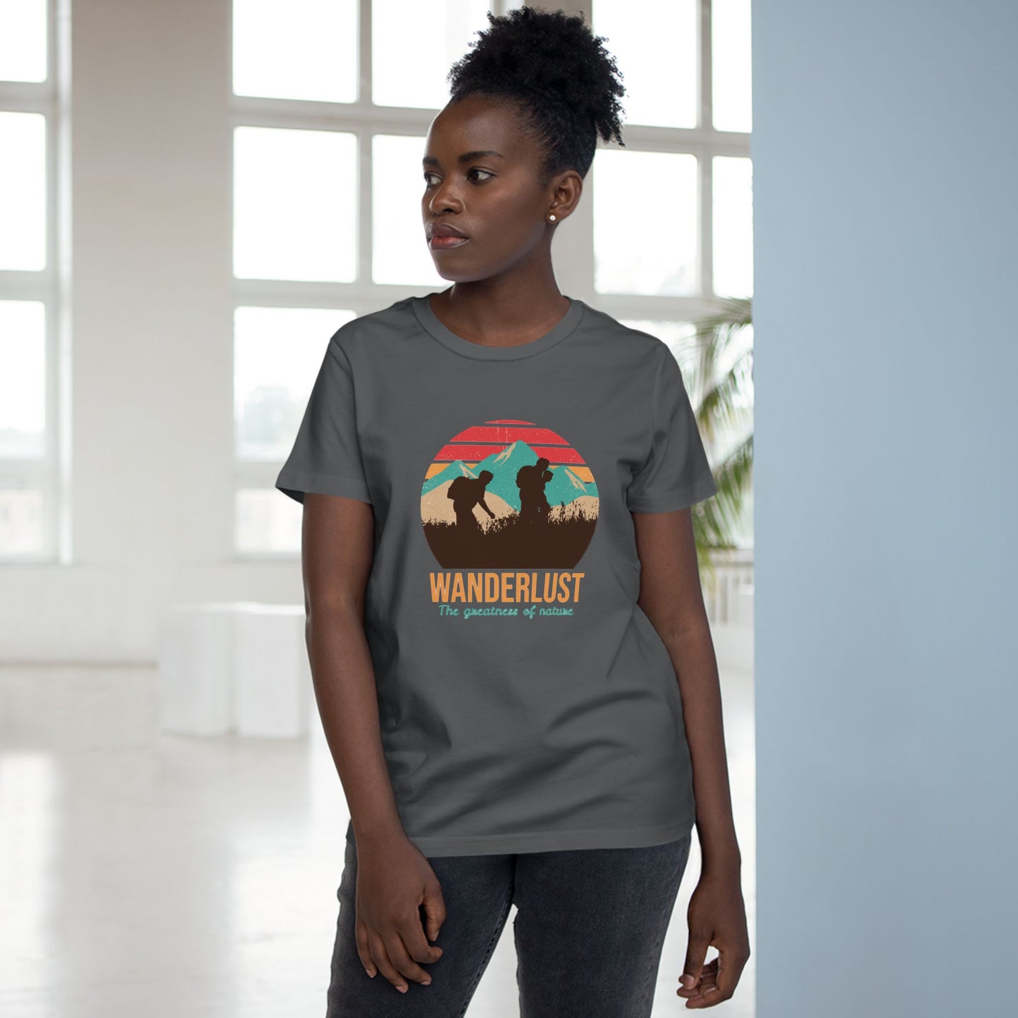 Wanderlust The Greatness Of Nature  Women’s Maple Tee