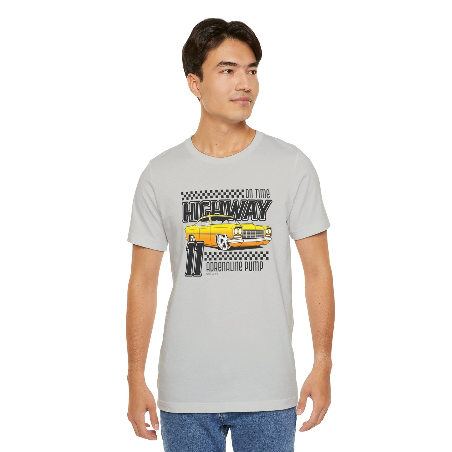 On Time Highway Adrenaline Pump Unisex Jersey Short Sleeve Tee