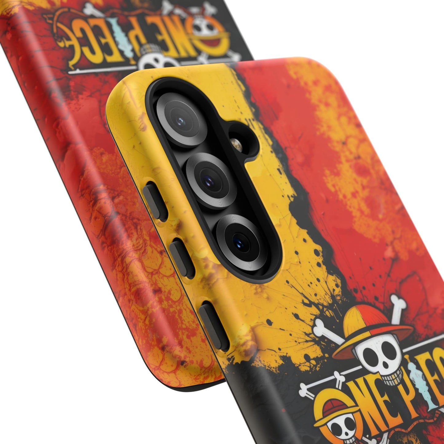 One Piece Samsung Tough Phone Case, Anime Vibrant Design