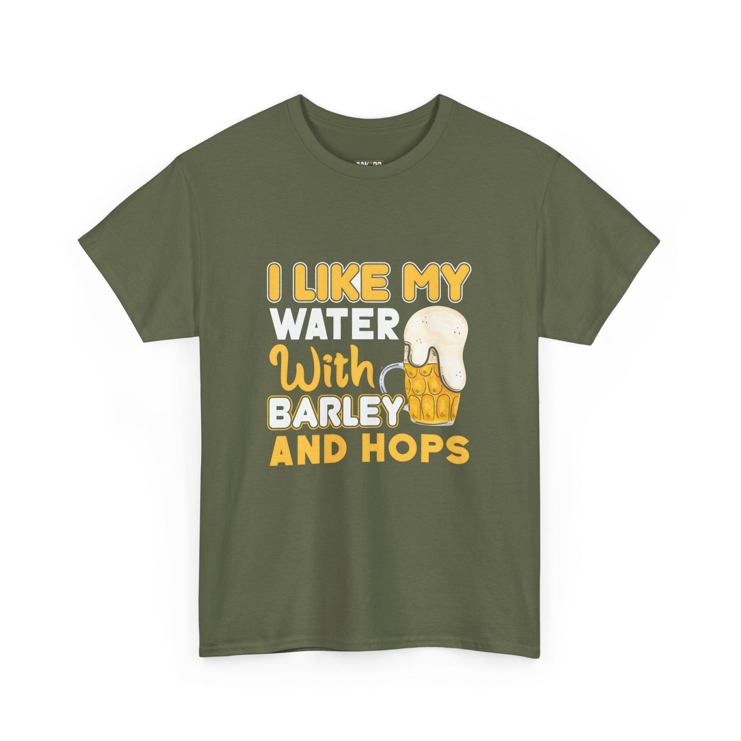 I Like My Water - Funny Beer Slogan Tee