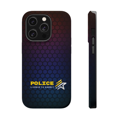 Police Magnetic iPhone Cases, License To Arrest