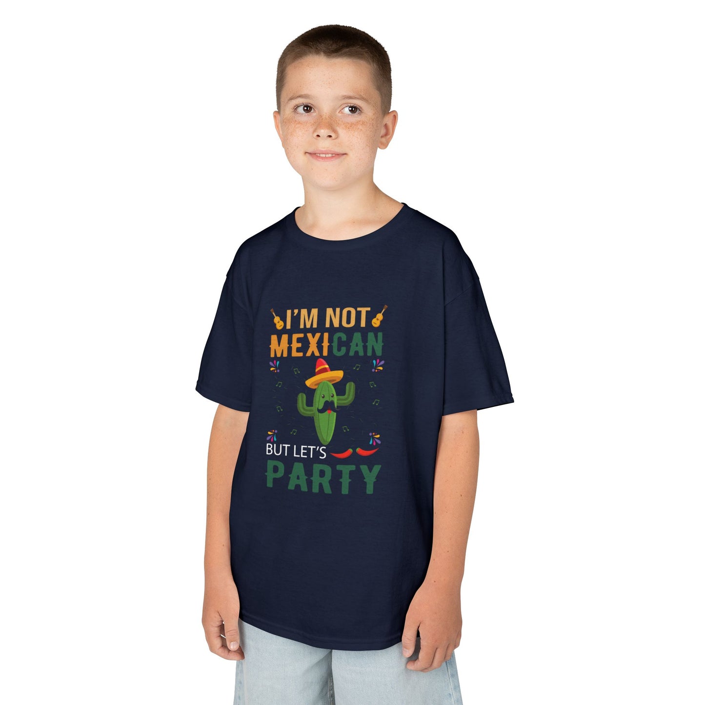 Kids Party Tee - I'm Not Mexican But Let's Party T-Shirt