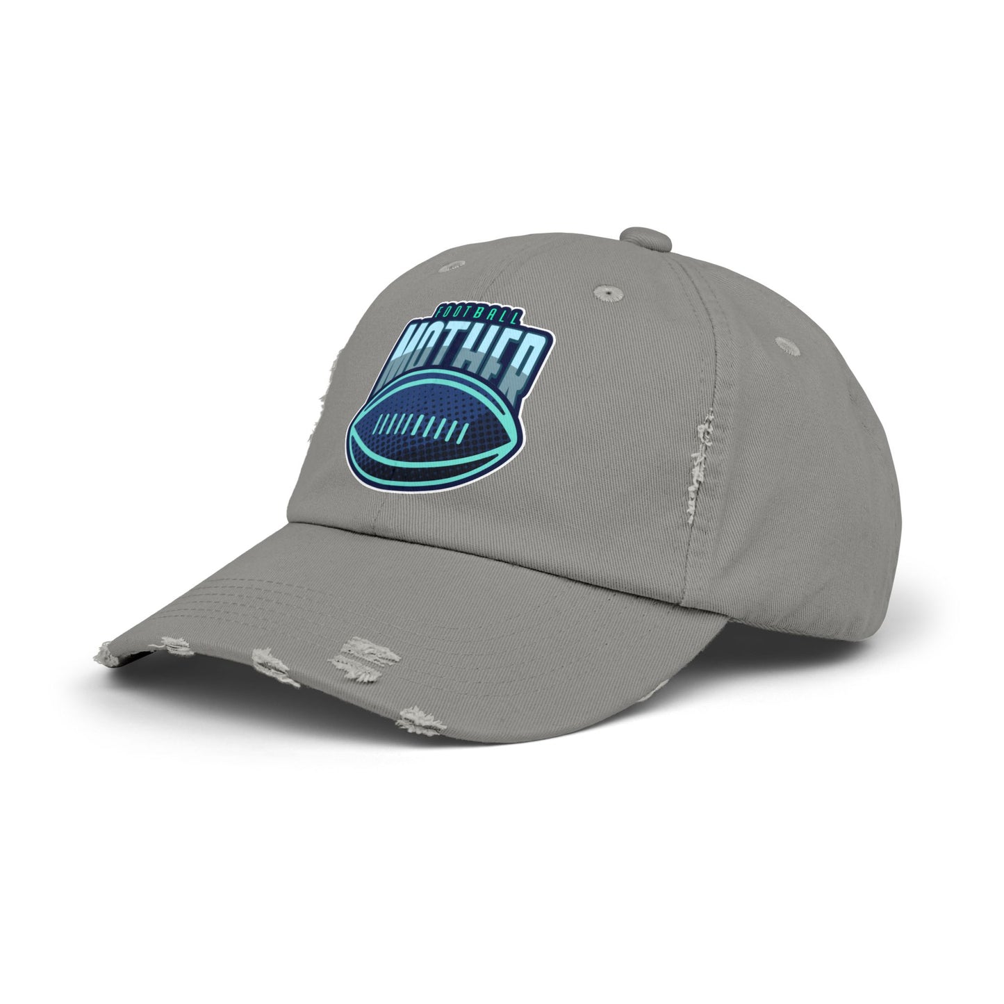 Football Mother Unisex Distressed Cap