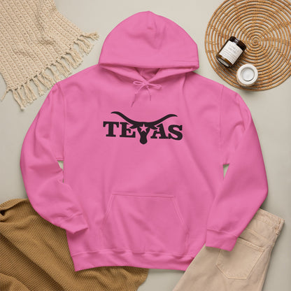 Texas Longhorns Unisex Heavy Blend Hooded Sweatshirt - Casual Comfort and Style