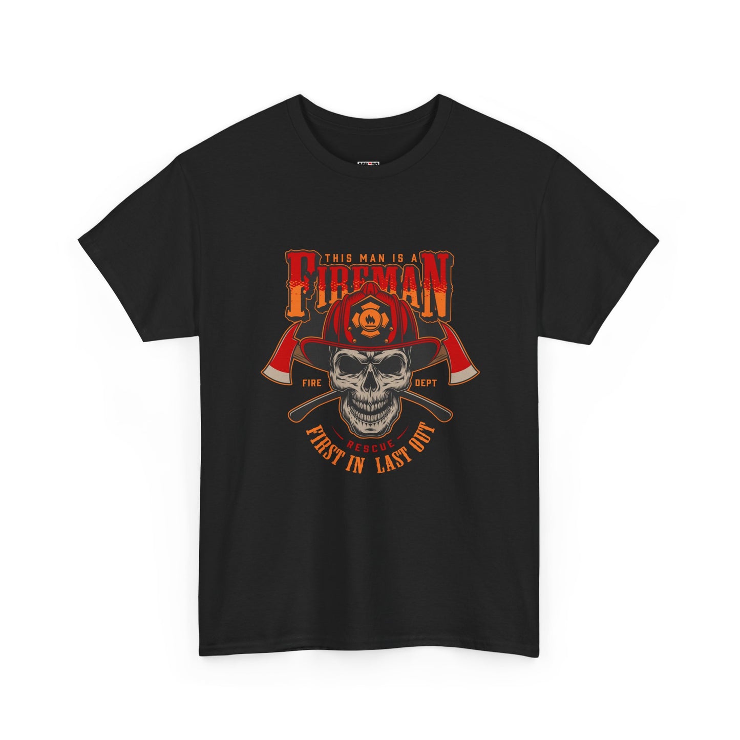 Fireman T-shirt, First In Last Out Tee
