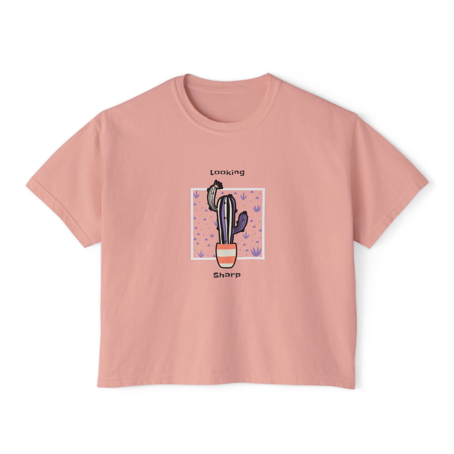 Camiseta cuadrada para mujer Looking Sharp 