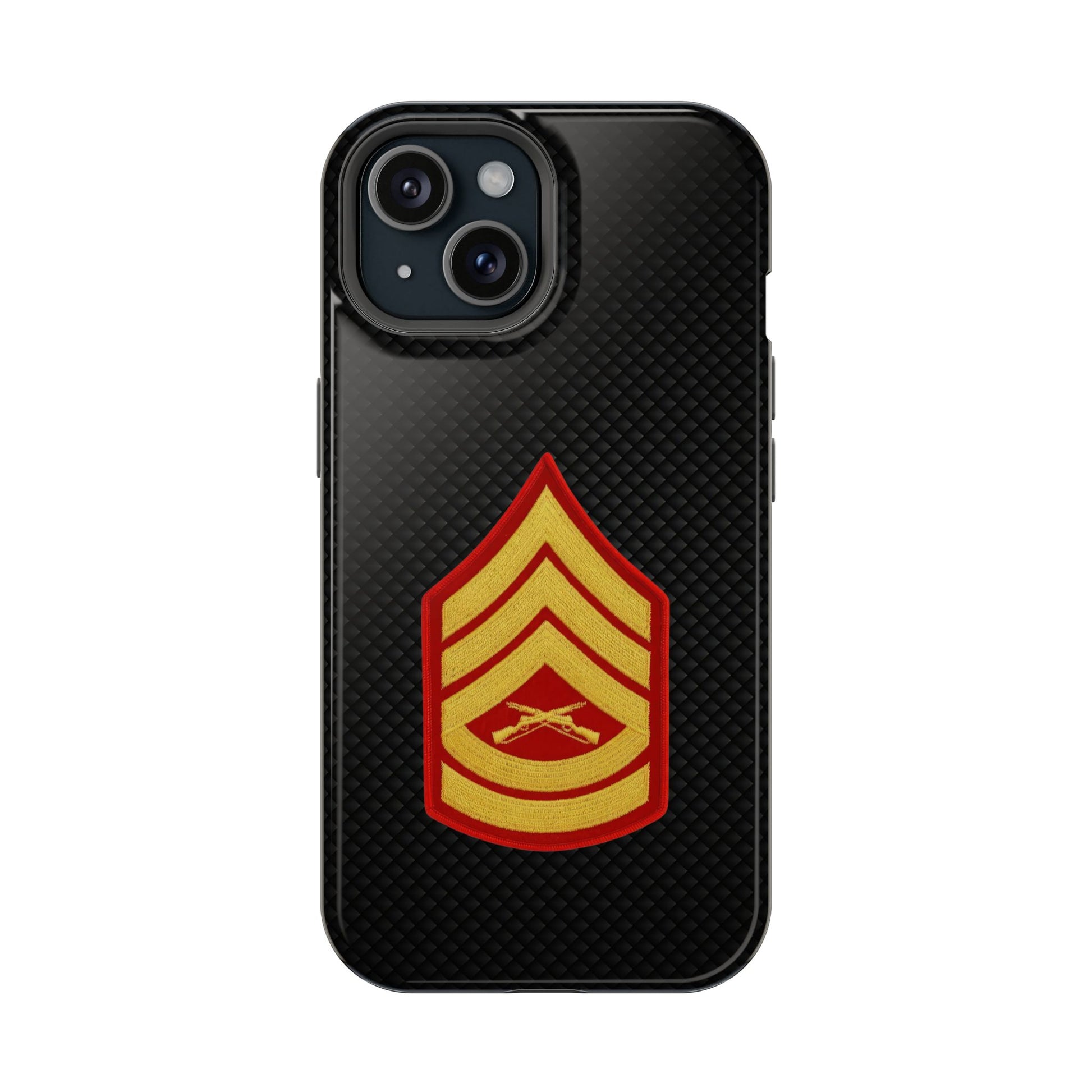 Rank Insignia Impact-Resistant Cases, Gunnery Sergeant