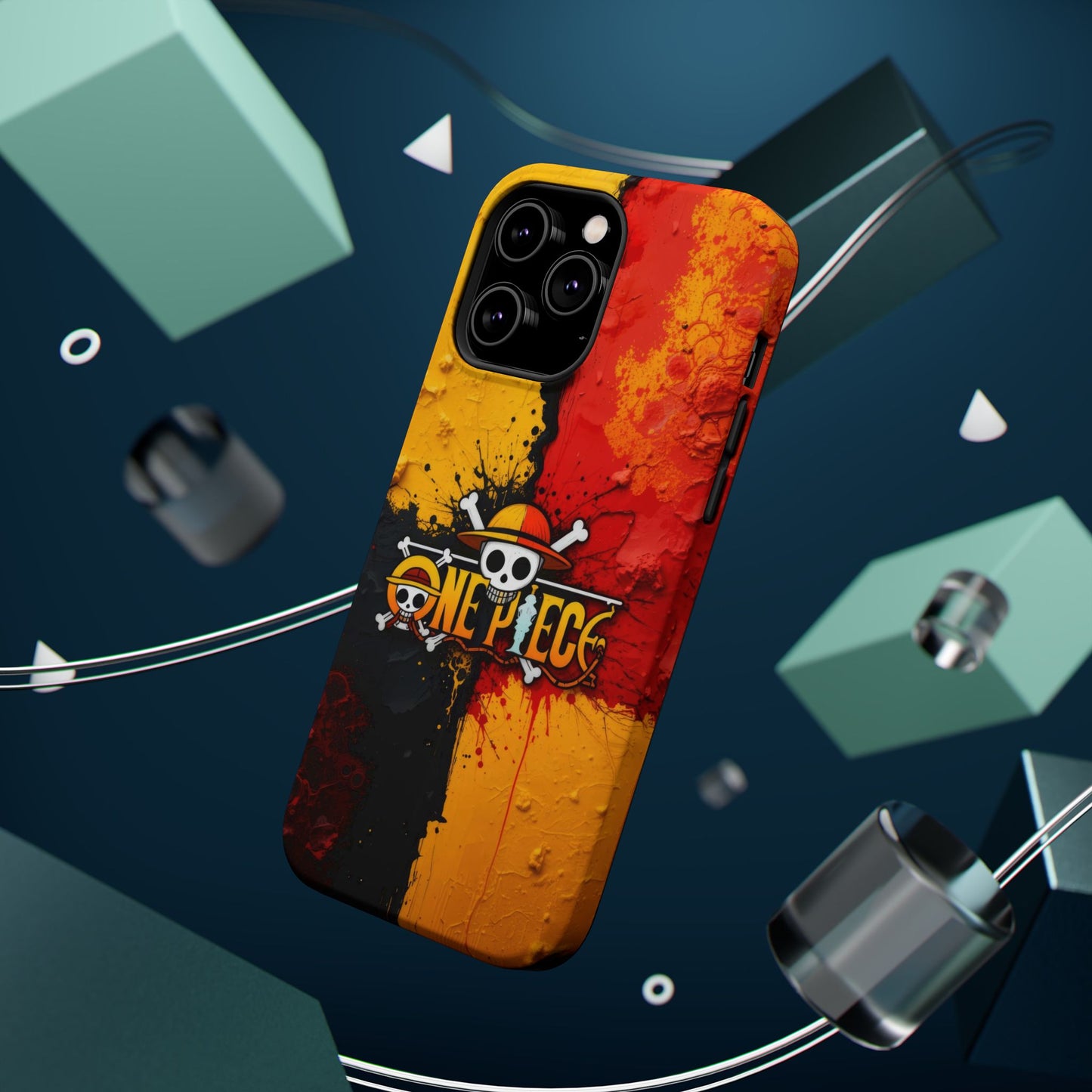 One Piece Vibrant Magnetic iPhone Cases, Anime Accessories