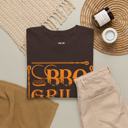 BBQ Grill Crew Unisex Heavy Cotton Tee - Perfect for BBQ Lovers and Summer Gatherings