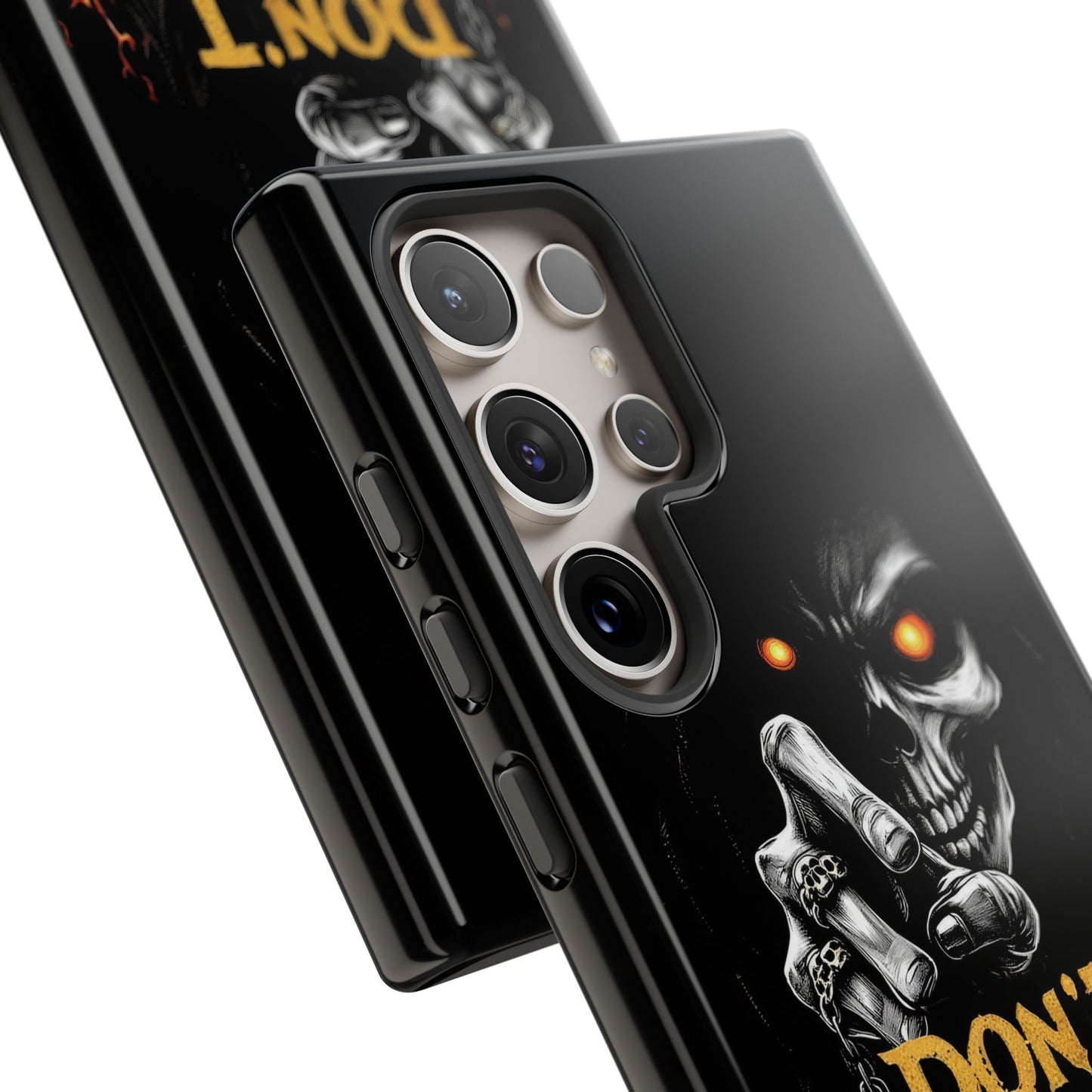 Skull Samsung Tough Cases, Don't Touch My Phone Cover,