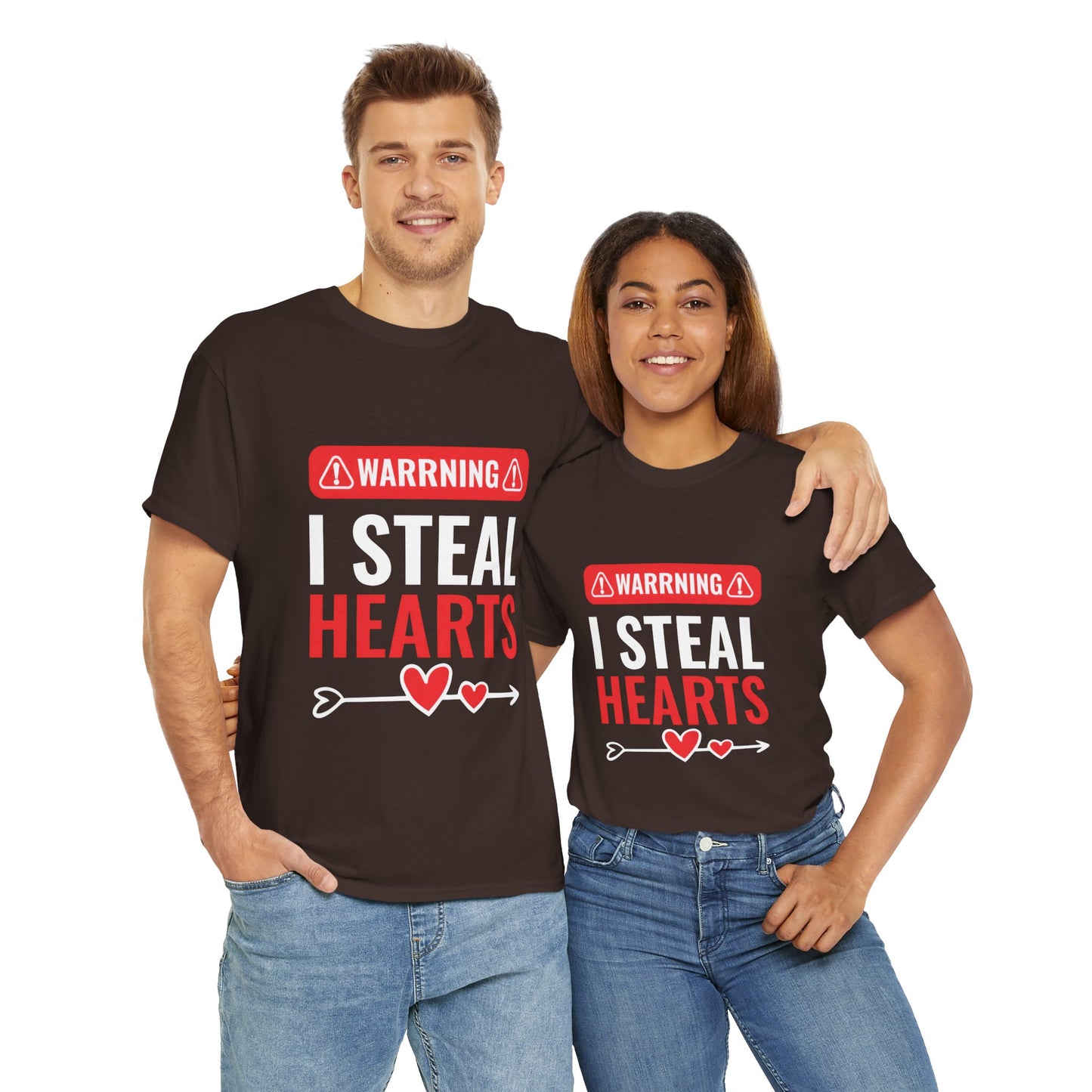 Warning I Steal Hearts Tee