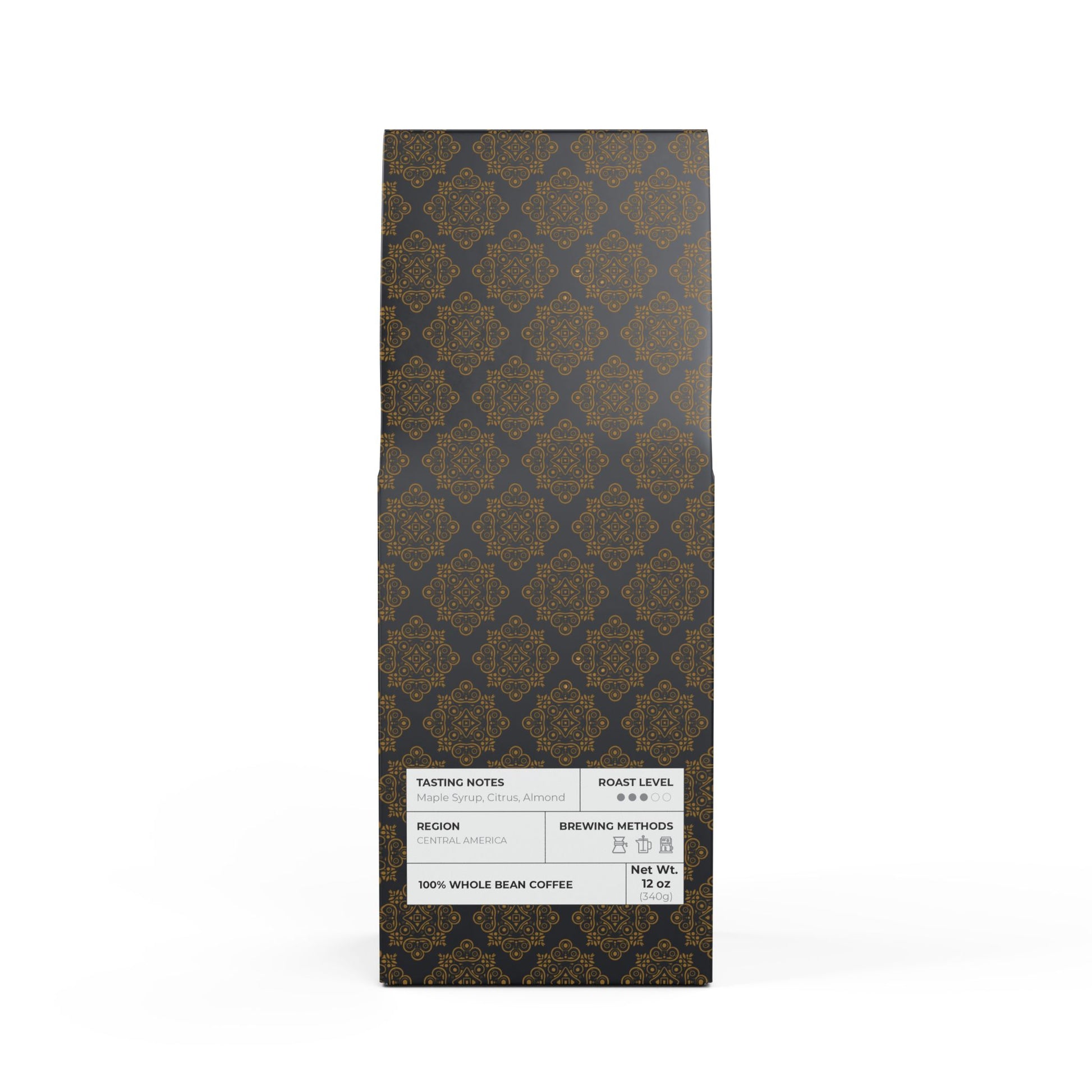 Broken Top Coffee Blend (Medium Roast) / Tasting notes: Chocolate covered almonds, maple syrup, citrus