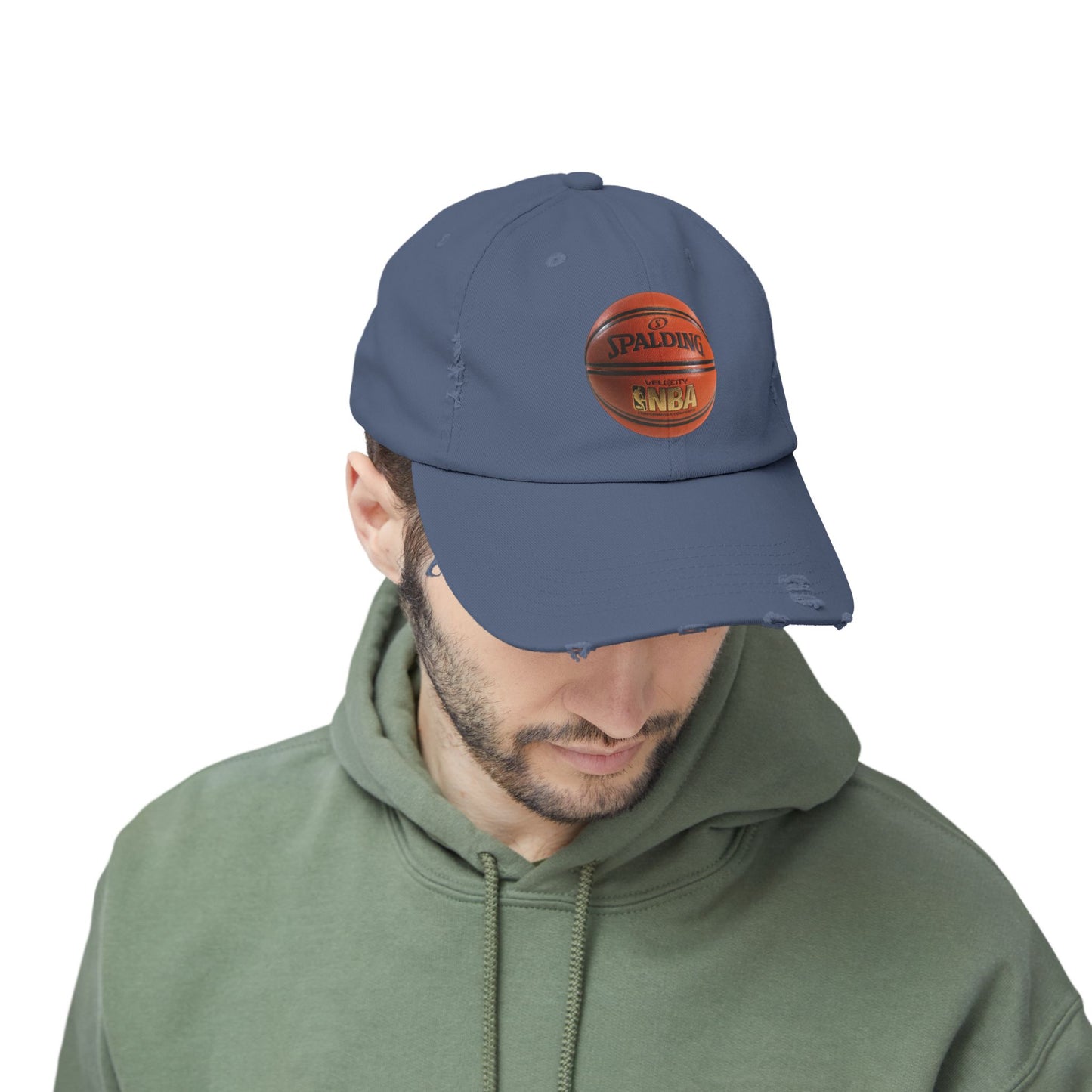 Basketball Unisex Distressed Cap