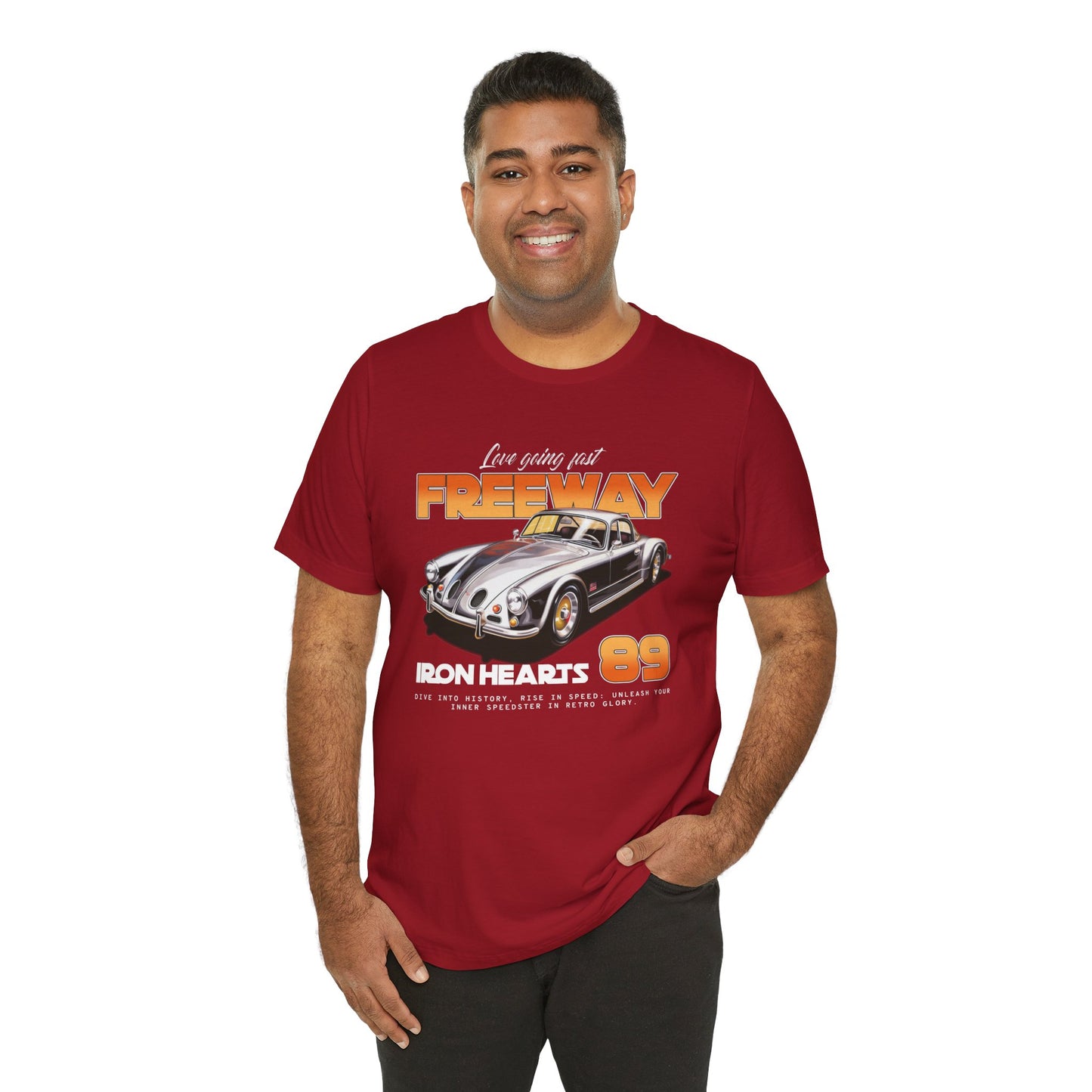 Love Going Fast Freeway Unisex Jersey Short Sleeve Tee