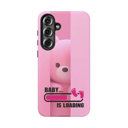 Cute Baby Loading Tough Case - Expecting Parents Accessory