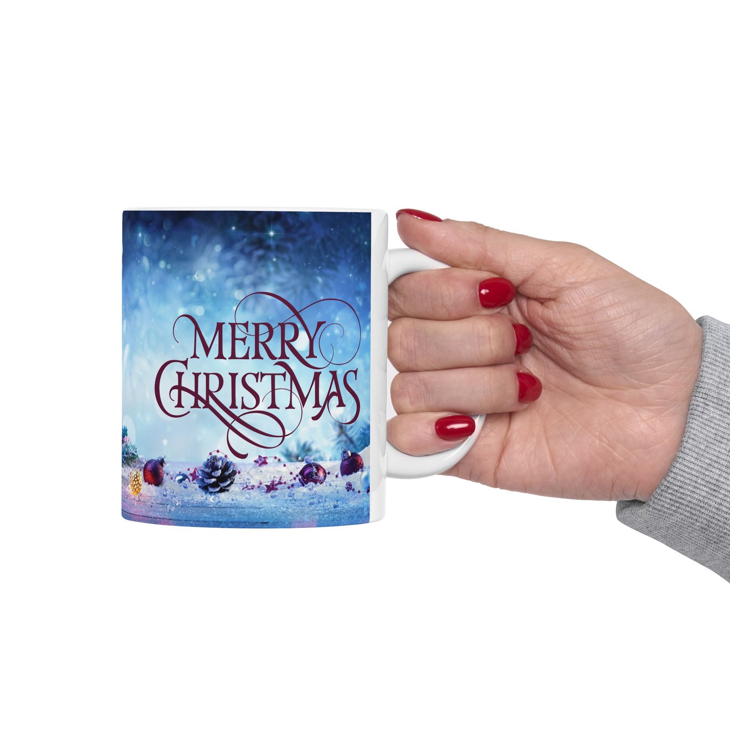 Silent Night Ceramic Mug, (11oz, 15oz)