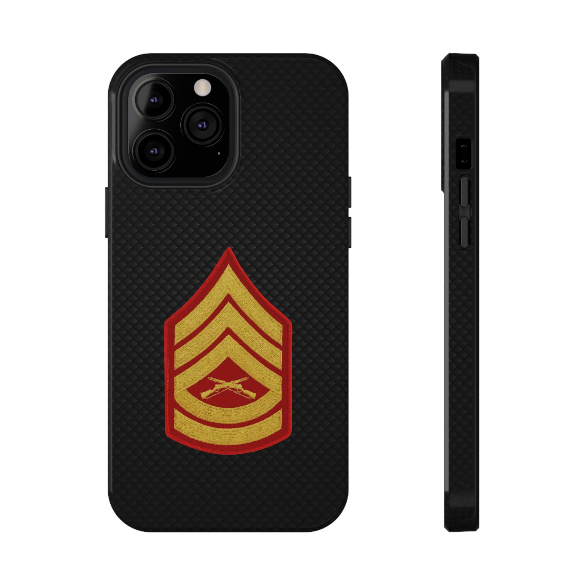 Rank Insignia Impact-Resistant Cases, Gunnery Sergeant