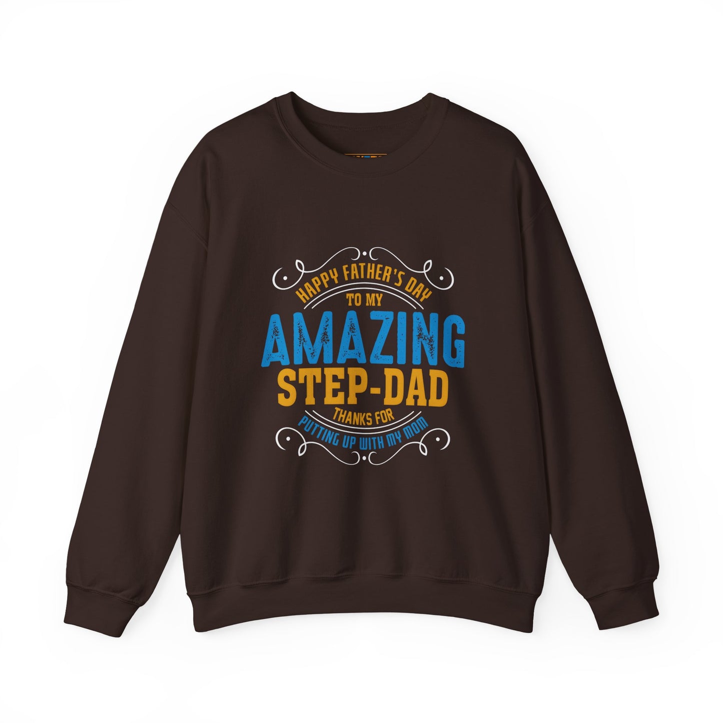 Amazing Step-Dad - Unisex Heavy Blend™ Crewneck Sweatshirt