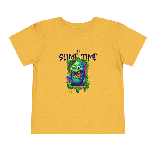 It's Slime Time Toddler Short Sleeve Tee