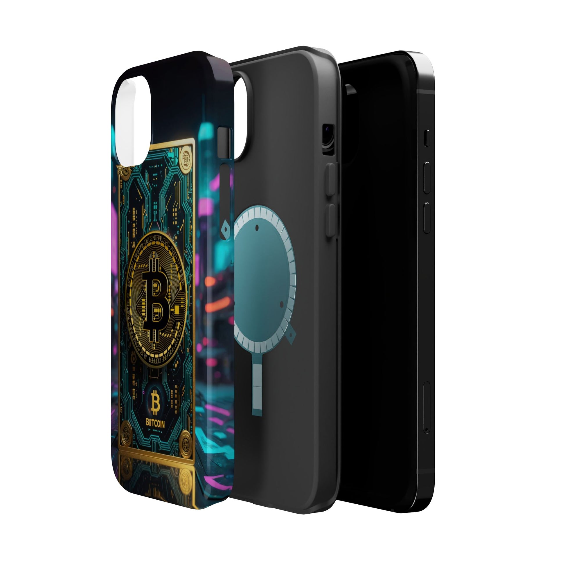 Bitcoin Magnetic Phone Case, Unique Phone Cover