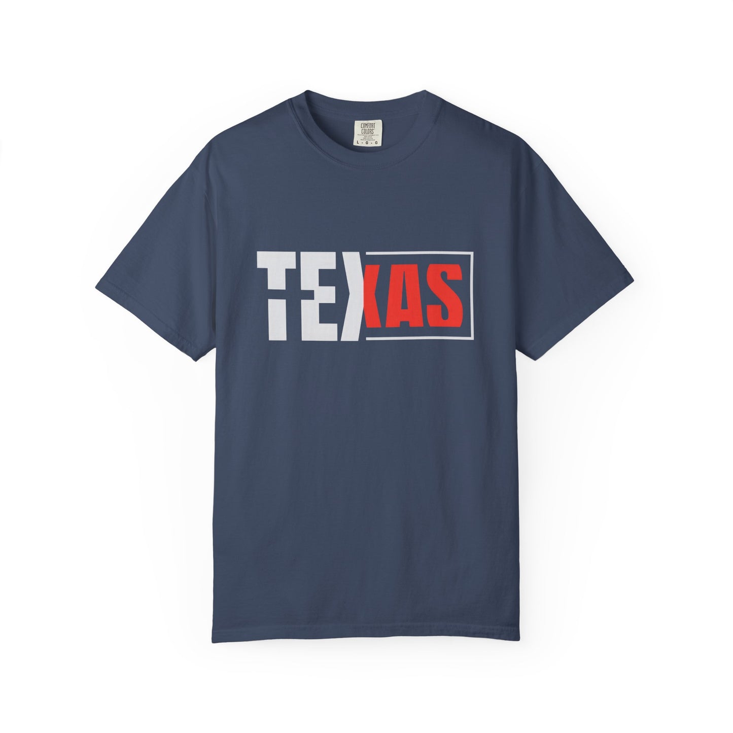 Texas Graphic Unisex Garment-Dyed T-Shirt - Casual Style for State Pride