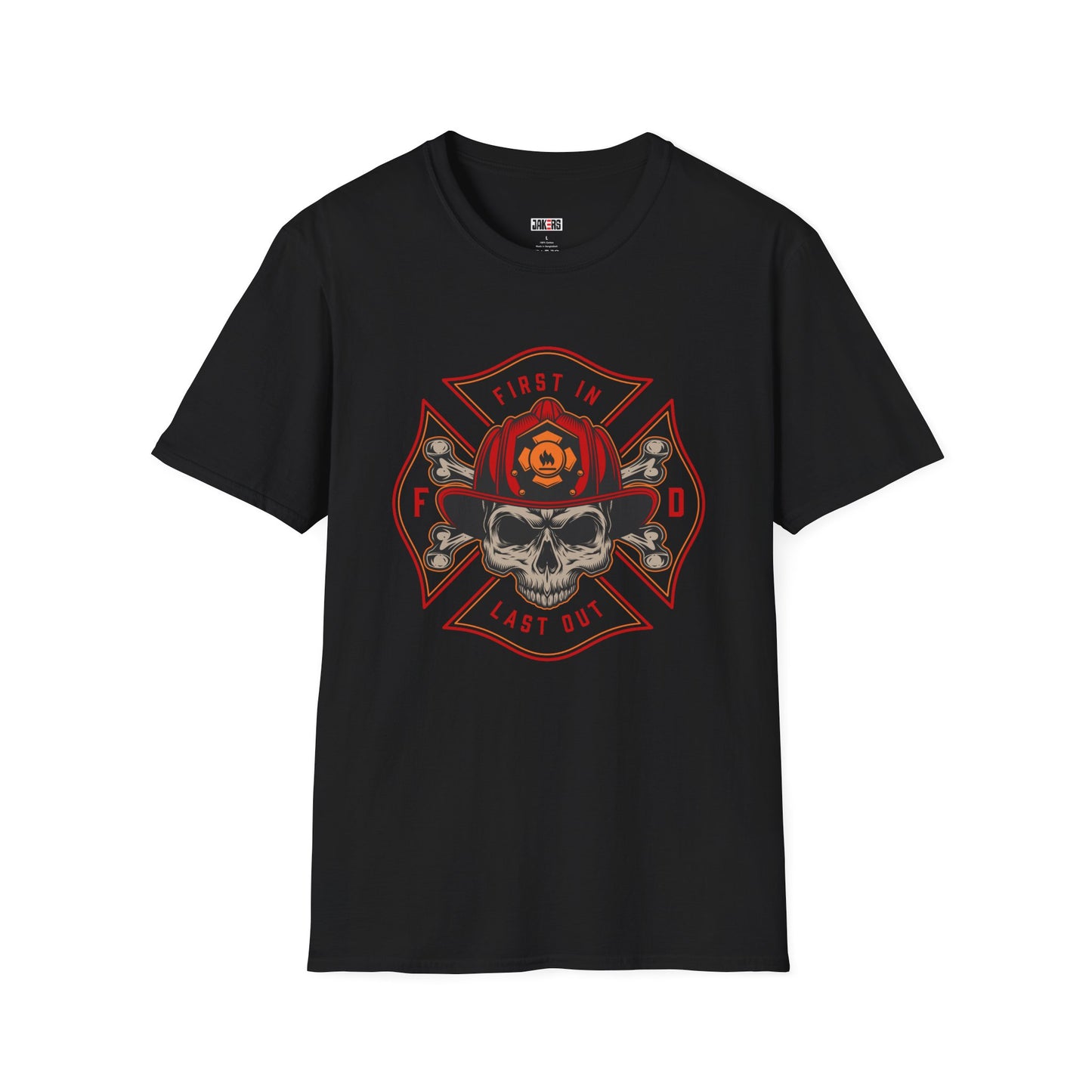 Fireman T-shirt, First In Last Out