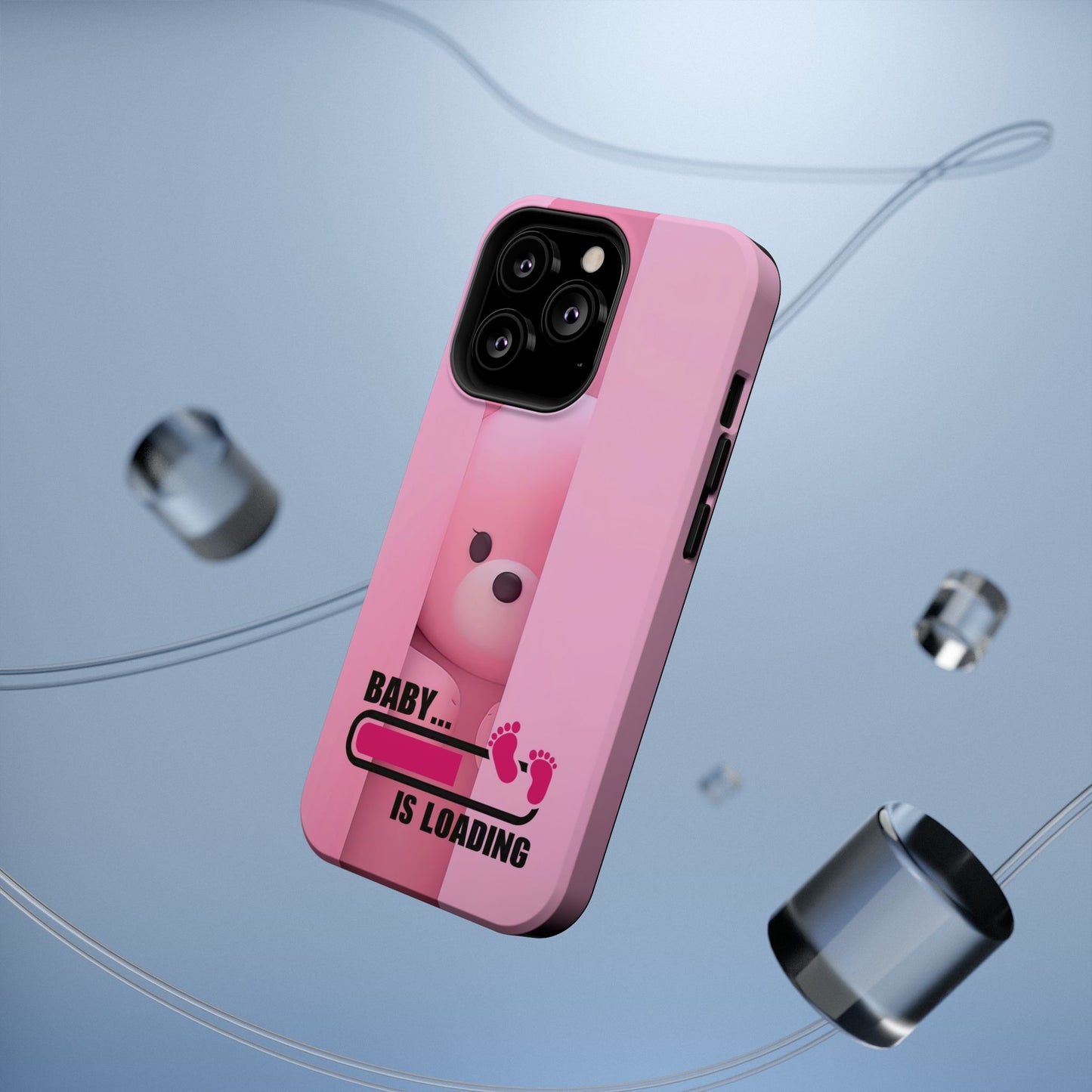 Cute Baby Loading Magnetic Phone Case, Expecting Parents Gift