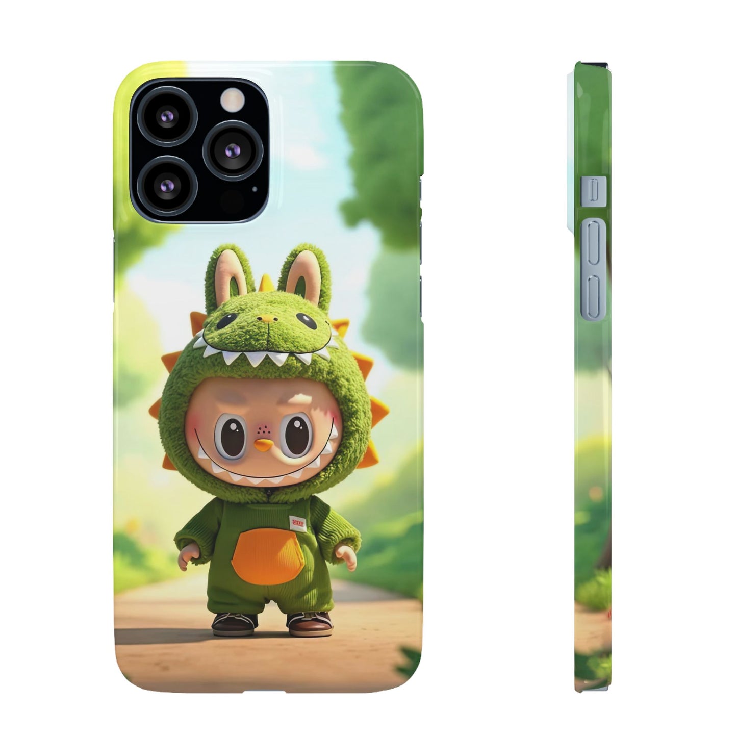 The Monsters Snap Case for iPhone Models – Playful Dinosaur Design