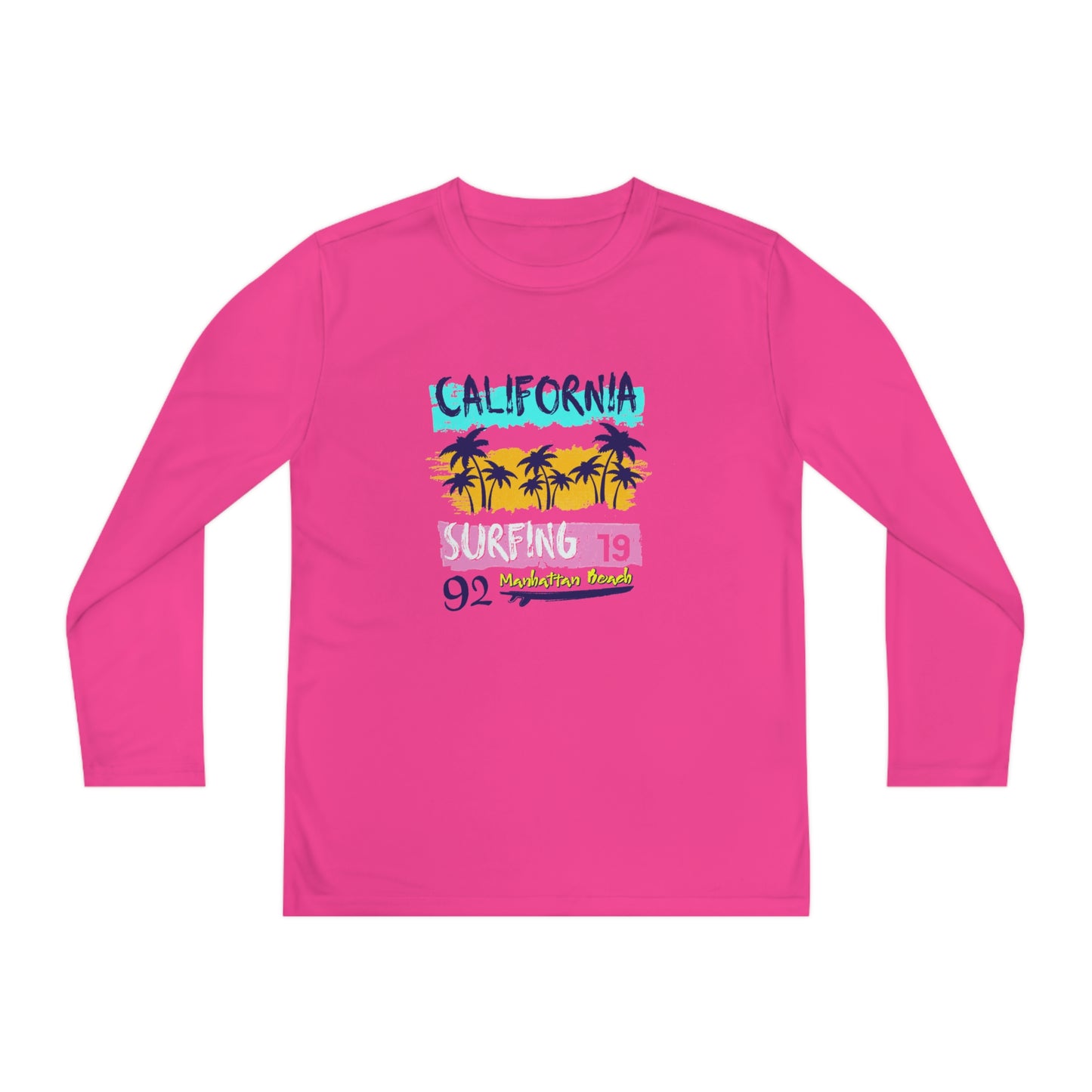 California Surfing Youth Long Sleeve Competitor Tee