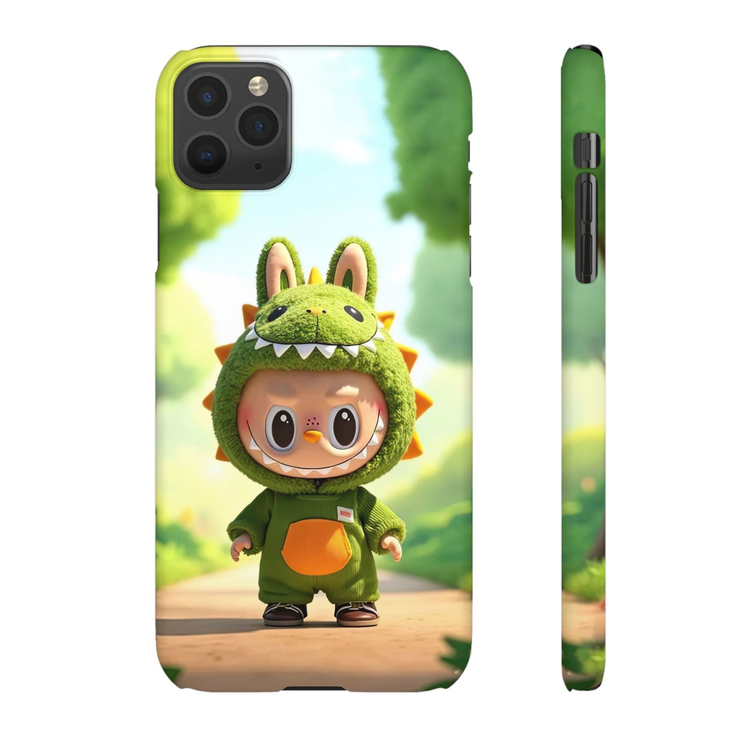 The Monsters Snap Case for iPhone Models – Playful Dinosaur Design