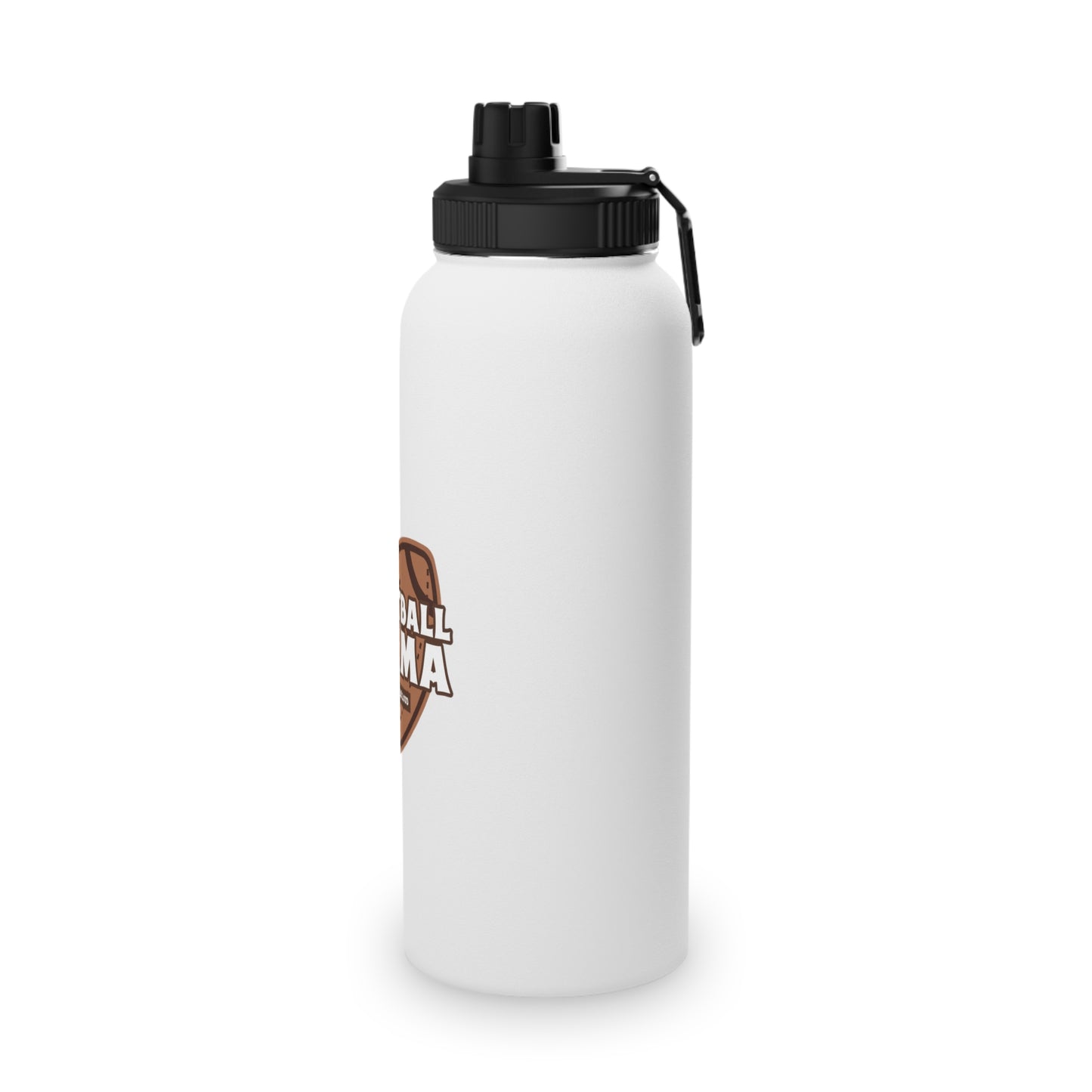 Football Mama Stainless Steel Water Bottle, Sports Lid