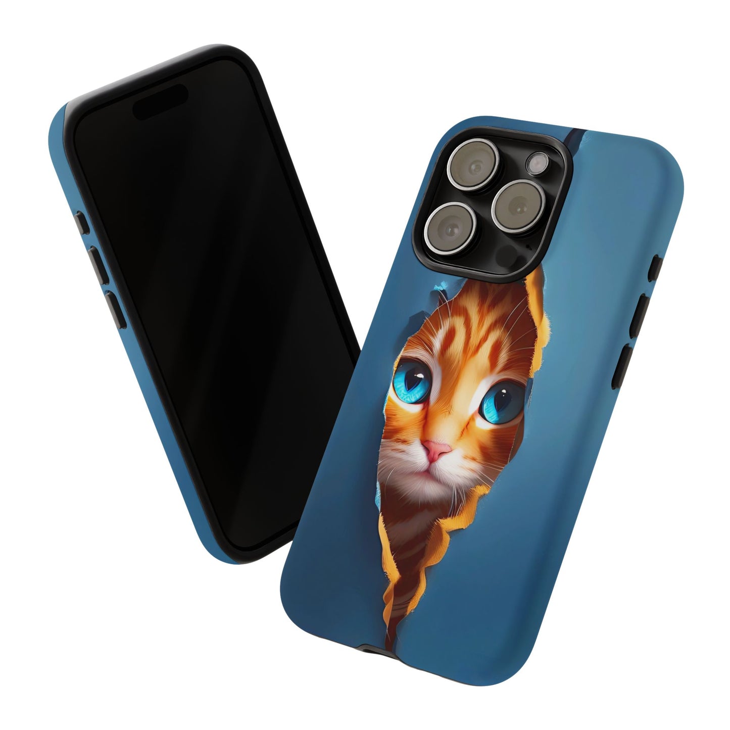 Curious Kitten Tough  Case for iPhone