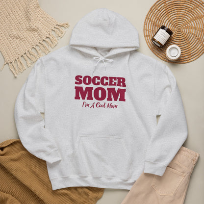Soccer Mom I'm A Cool Mom Hooded Sweatshirt
