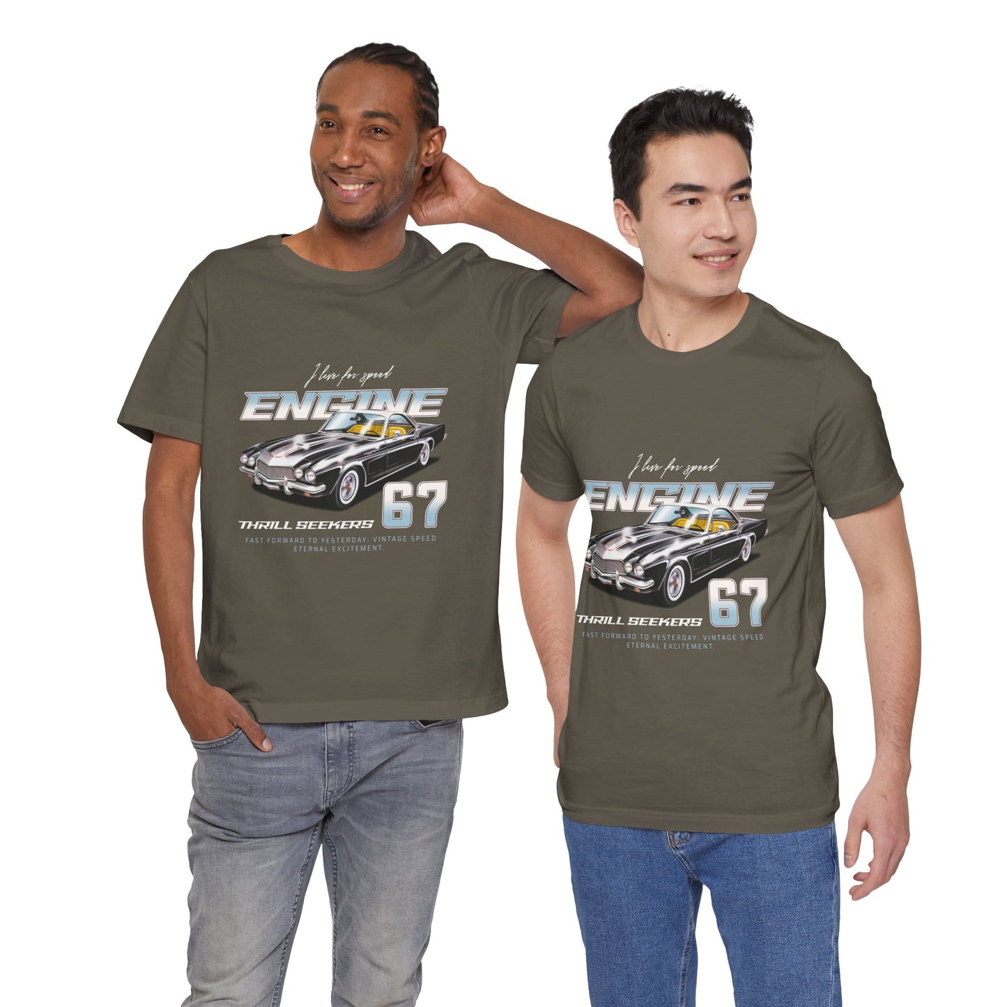 I Live For Speed Engine Tee