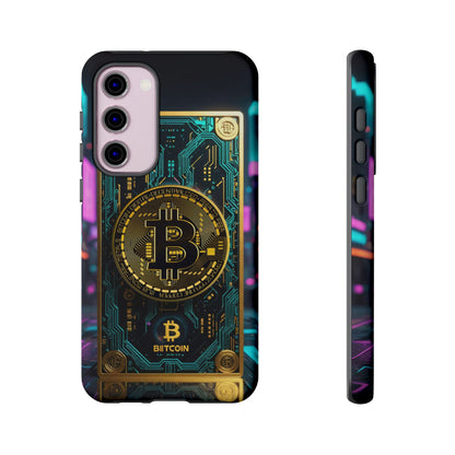 Bitcoin Samsung Phone Case - Tough Cases with Cryptocurrency Design