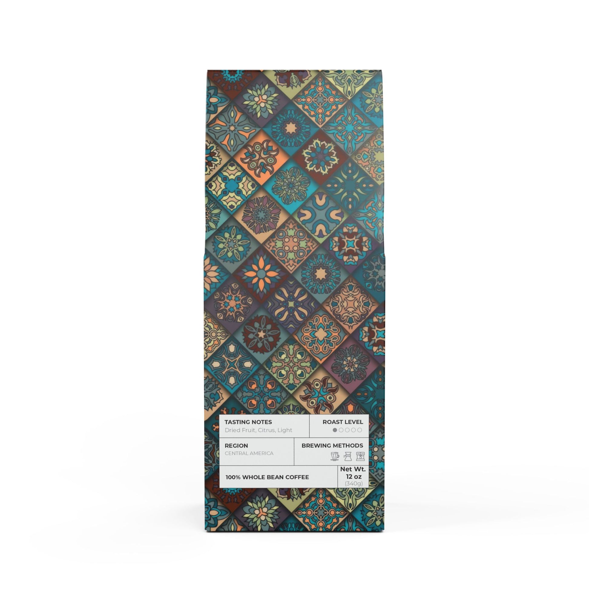 High Lakes Coffee Blend (Light Roast) / Tasting notes:  Dried fruit, citrus, light body