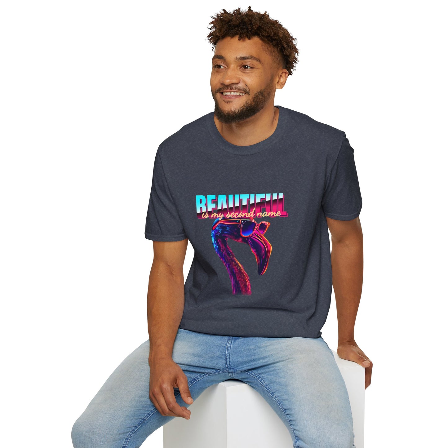 Beautiful Is My Second Name Unisex Softstyle T-Shirt