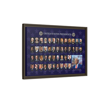 Presidential Portraits Canvas Art Print / Framed