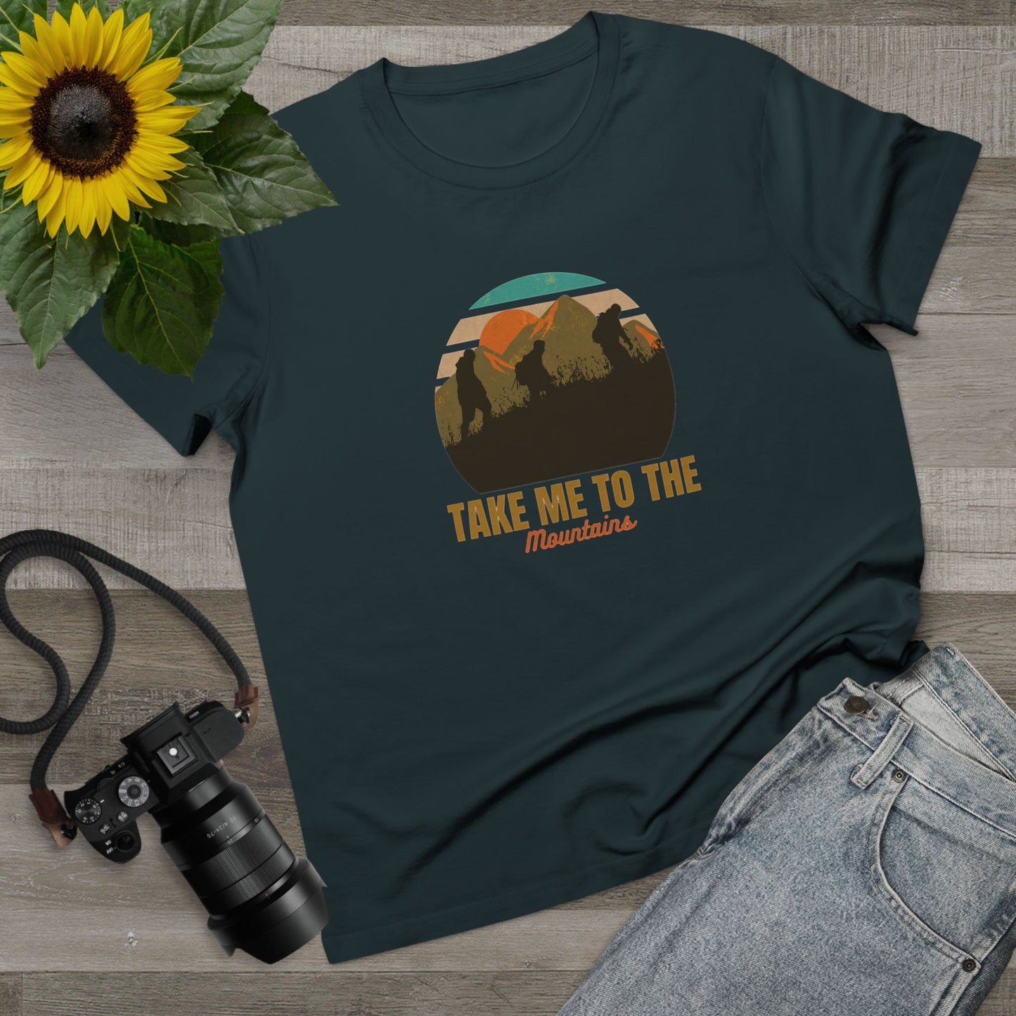 Take Me To The Montains Women’s Maple Tee