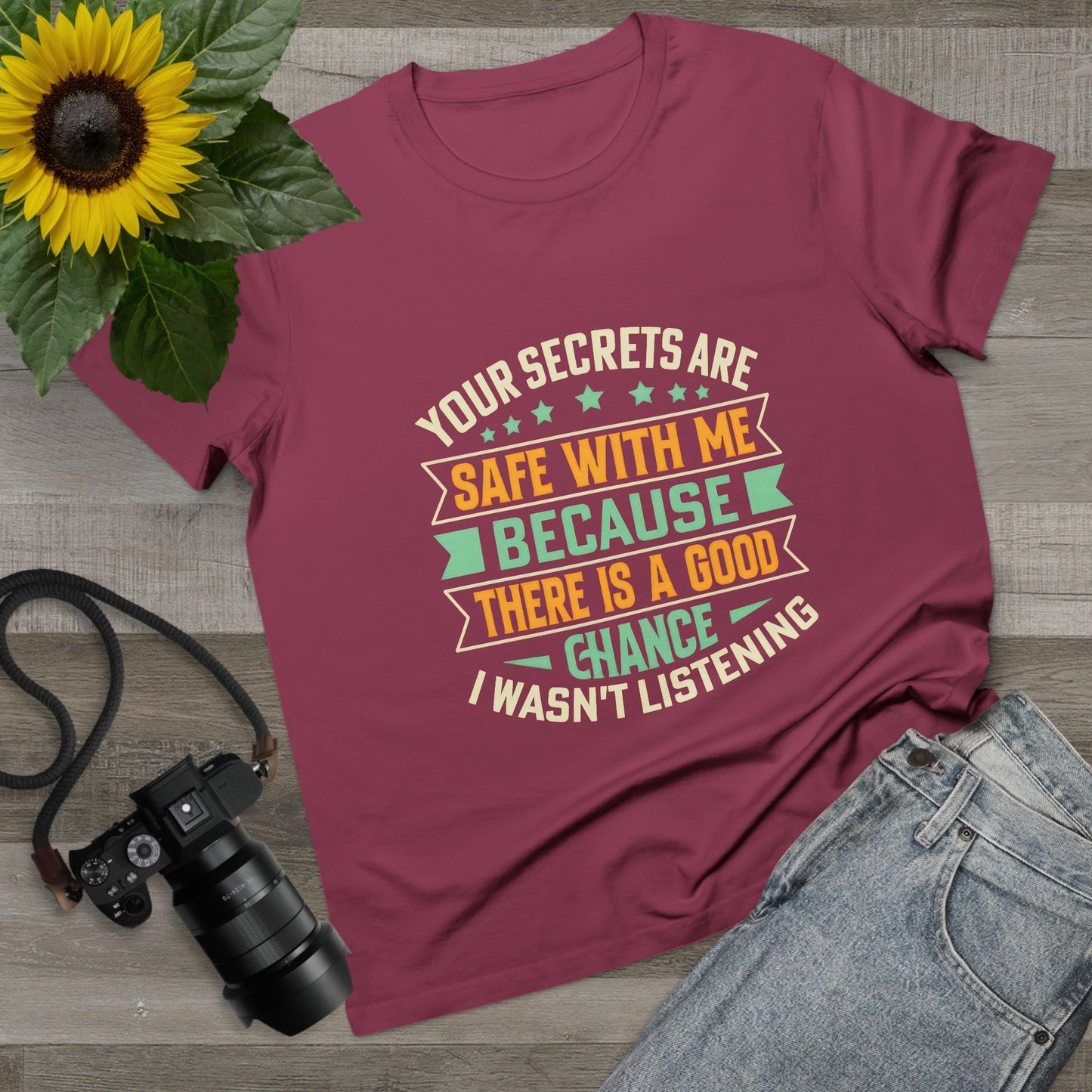 Humorous Women’s Maple Tee - Perfect Gift for Friends, Birthday or Casual Wear