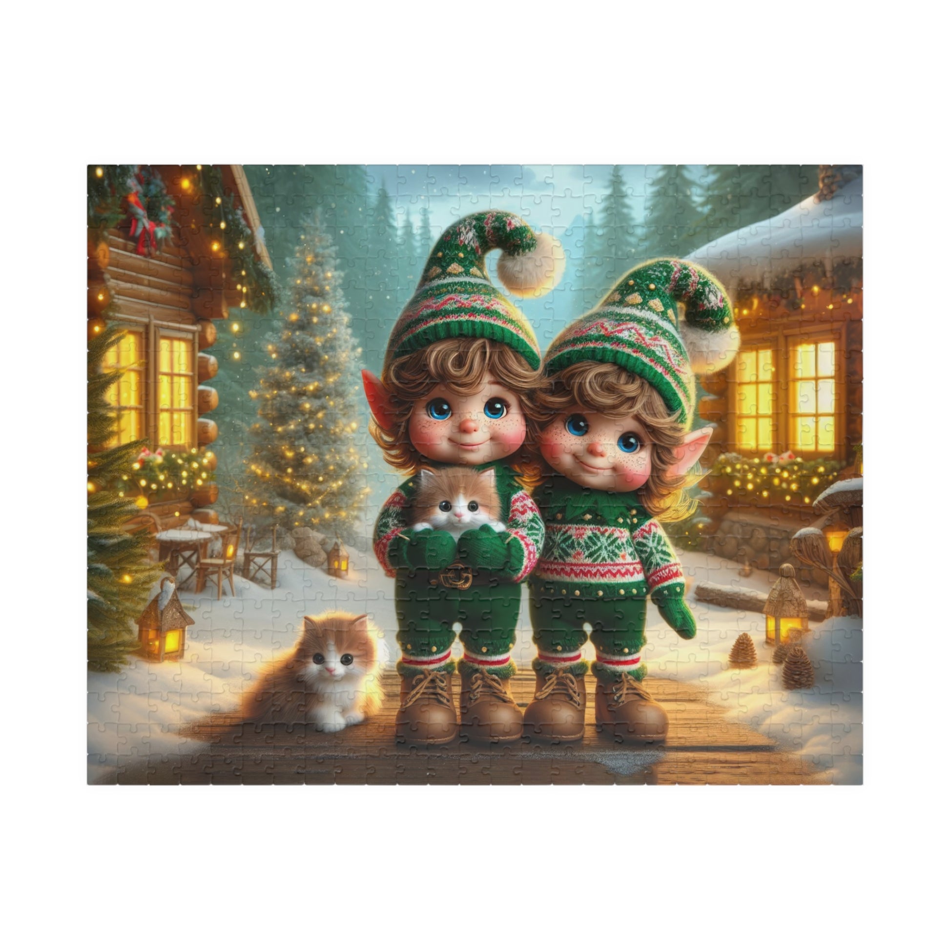 Elves Jigsaw Puzzle, 110, 252, 520 pieces